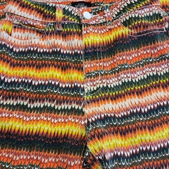 Kate Spade Saturday Geometric Print Jeans, 25 - Picture 2 of 9